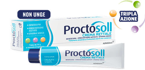 proctosoll crema rettale pack tubetto mobile